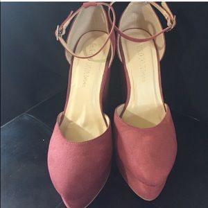 Wild diva dusty rose heels *reserved